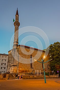 Fethija Mosque in Bihac, Bosnia and Herzegovina photo