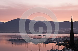 Fethiye Bay sunset photo