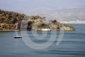 Fethiye sailing boat photo