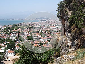 Fethiye from tomb of Amintas photo