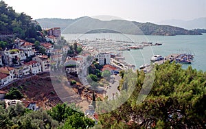 Fethiye town view photo