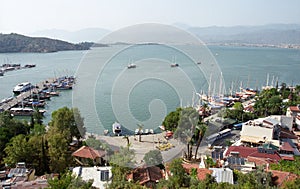 Fethiye town view photo