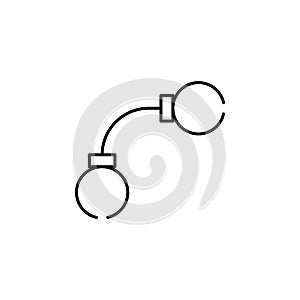 Fetters, magic icon. Element of magic for mobile concept and web apps icon. Thin line icon for website design and development