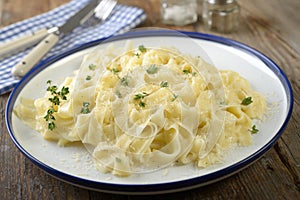 Fettuccine Alfredo