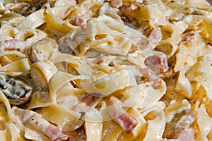 Fettuccine Carbonara