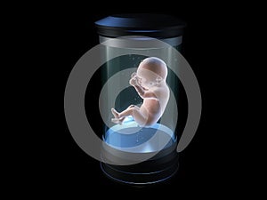 Fetus in tank