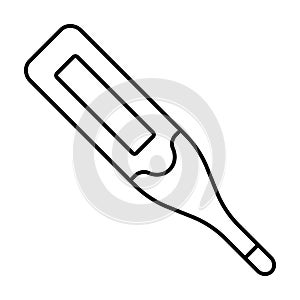 Fever Flat Style vector icon which can easily modify or edit