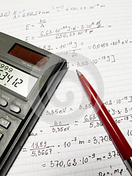 A few calculations photo