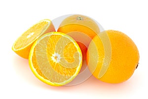 Few juicy oranges. photo