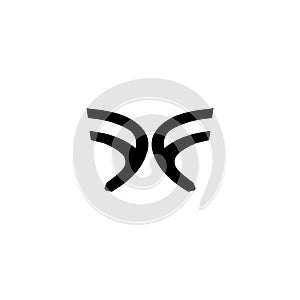 FFM Letter monogram Initial Logo Design Template Vector Illustration. FFM elegant and Professional icon design