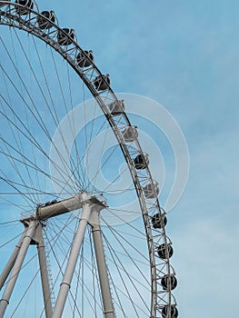 The FG Big Wheel is the Ferris wheel of BalneÃ¡rio CamboriÃº in Santa Catarina.