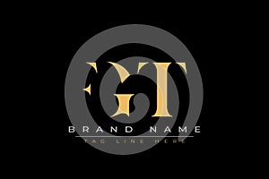 FGT abstract letter logo design