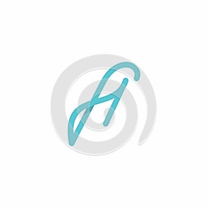 FH Logo. Letter HF Icon
