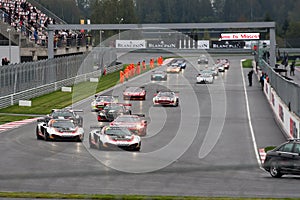 FIA GT race start
