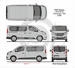 Fiat Talento Passenger Van L1H1 2016-2019