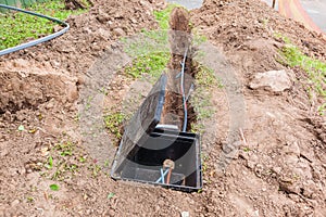 Fibe Optic Cable Internet Installation Earthworks