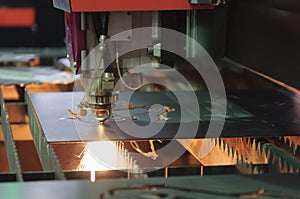 The fiber laser cutting machine