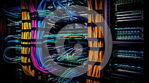 fiber network cabling