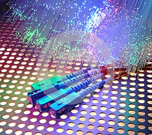 Fiber optic background