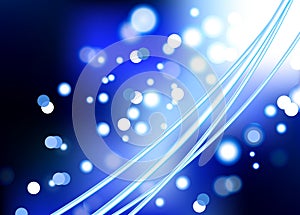 Fiber Optic cable internet background