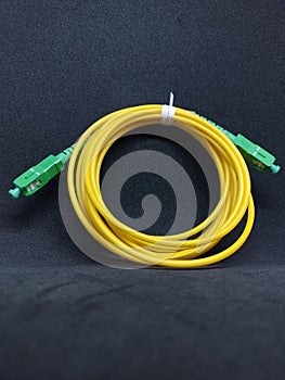 fiber optic cable for internet network