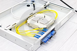 Fiber optic cable for network system