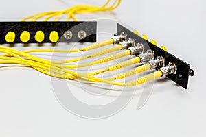 Fiber optic cable for network system