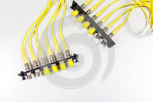 Fiber optic cable for network system