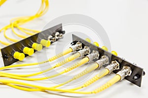 Fiber optic cable for network system