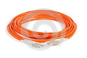 Fiber optic cable with SC connector