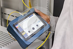 Fiber optic cable testing