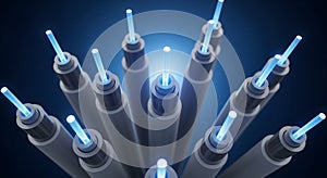 Fiber Optic Cables - Data Transmission Network Technology