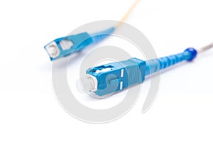 Fiber optic cables for network isolated