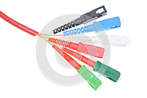 Fiber optic cables type sc