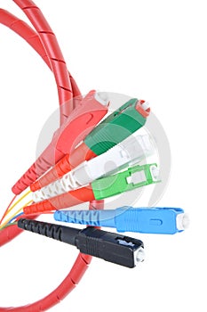 Fiber optic cables type sc