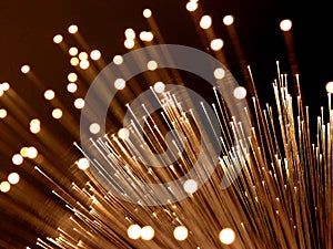 Fiber optic light background photo