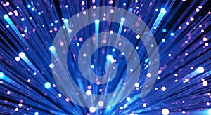 Fiber Optic Lights Background