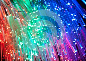 Fiber optic network cable