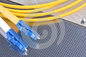 Fiber optic patch cord cable for telecommunication network