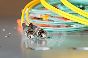 Fiber optic patch cord cable used to telecommunication networks