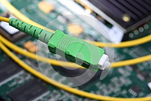 Fiber Optic Patch Cords Internet Network