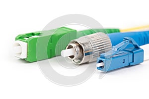 Fiber optic single mode connectors