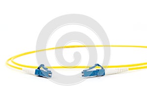 Fiber optic single mode hybrid patch cord photo