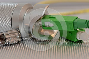 Fiber optic testing equipment