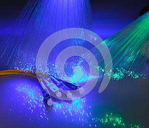 Fiber optical background