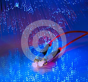 Fiber optical background