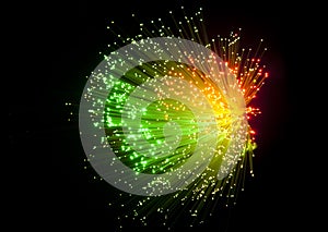 Fiber optical background