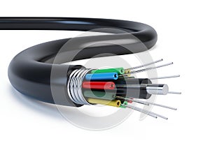 Fiber optical cable detail