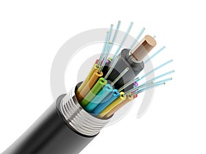 Fiber optical cable detail