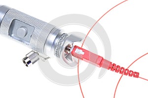 Fiber optical cable testing equipment